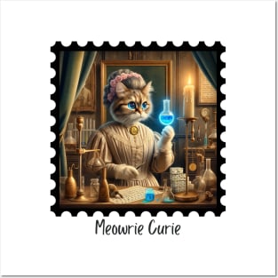 Mewrie Curie Posters and Art